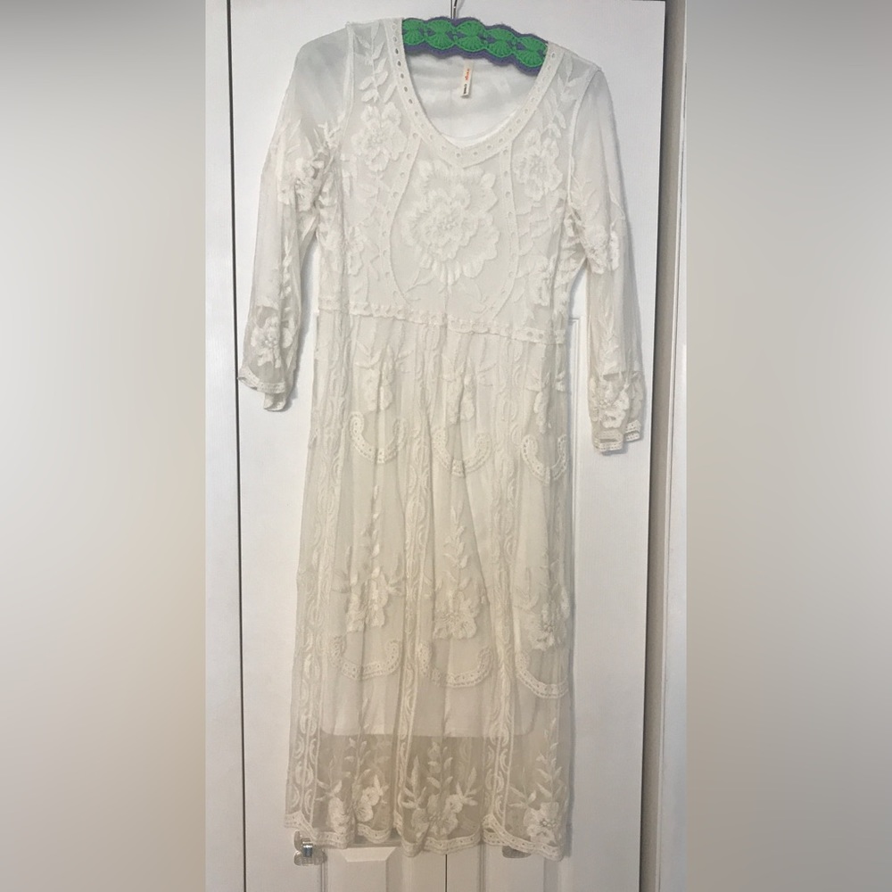 Orange Creek Lace Dress size Small